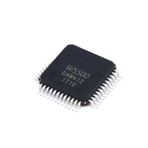 China Ethernet controller 10Mbps / 100Mbps based on T TX PHY SPI interface LQFP48 3.3V  W3100A-LF W5100 W5200 W5100S-L W5300 IC W5500 on sale
