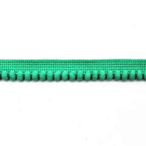 GM05 Eco Friendly Green 10mm Pom Pom Fringe