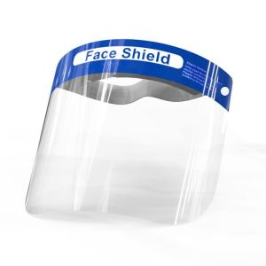 Acid Alkali Proof Clear Plastic Face Shield Reasonable Structure Convenient