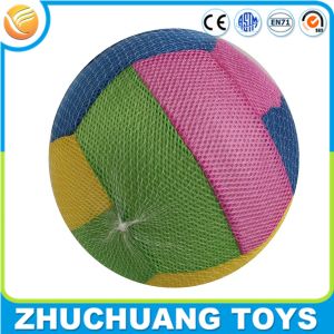 Cheap 40cm cheap inflatable soft fabric covered cloth basketball ball for sale