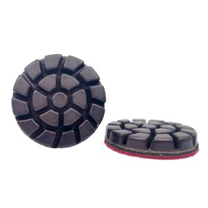 3 inch 80mm ceramic transitional diamond grinding pads wet/dry use for concrete