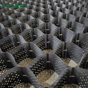 Textured Perforated Ultimate HDPE Geocell Solution Superior Load Support Soil