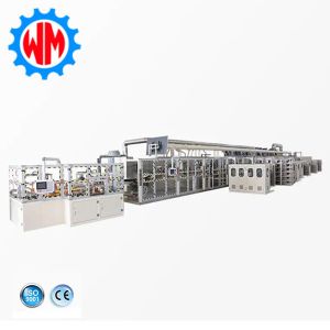 High Efficiency Automatic Menstrual Panties Lady Pants Making Machinery with CE