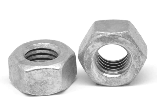 Hot Dip Galvanizing Din 934 Nut Polished Finish Grade 8.8 Carbon Steel Hex Nut