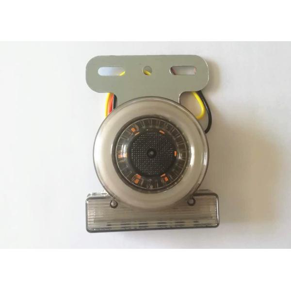 Quality 12/24v 2inch Round Led Truck Tail Lights Side Marker Indicator Led Warning Trailer Light Rear Side Lamp wholesale