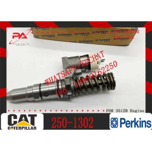HuiDa best price 3512B/3516B Engine parts diesel injector 250-1302