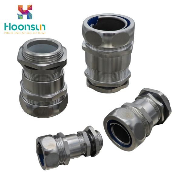 Quality Galvanized Steel Brass Union Fitting Locked Type With Compression Fitting Ferrule wholesale
