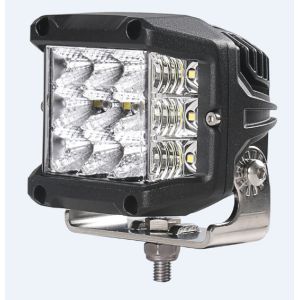 China 75W Auxiliary Osram Dual Side Shooter LED Pods For Trucks 9000lm on sale