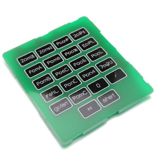 20mA Led Current PET Membrane Keypad for Heavy-Duty Applications in Humid