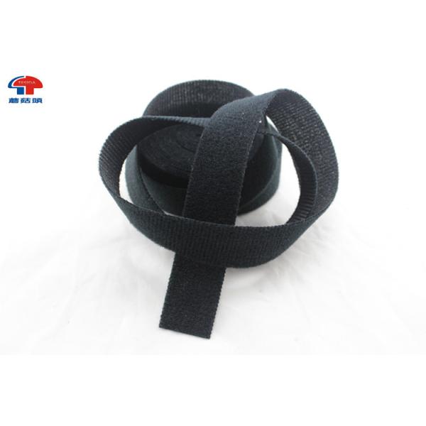 Quality Black Magic Tape Soft Nylon Loop Fabric For Baby Diapers , Comfortable wholesale