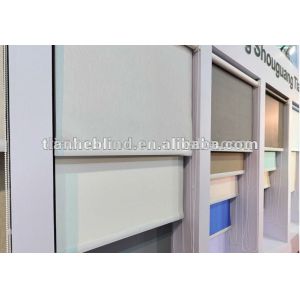 manual and electric fabric roll up blinds