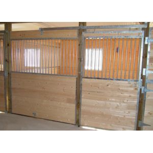 China Bamboo Panel Horse Stall Fronts Temporary Horse Stables In Galvanized on sale