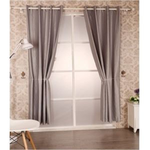 China Embossing Black Out Polyester  Window Curtain on sale