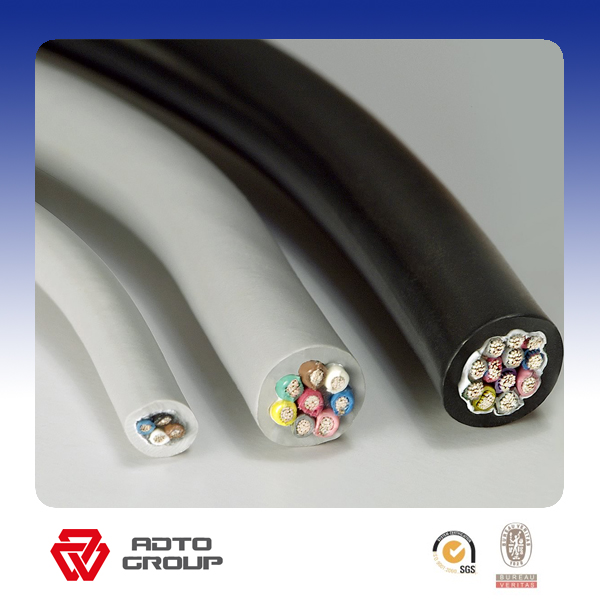 Professional Copper Conducotor Rubber Sheathed Cable 16mm2 - 185mm2 Phase