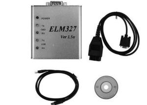 USB Metal V1.5 ELM327 OBD2 Diagnostic Interface Trouble Code Scanner