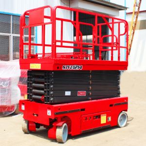 New Arrival 6-12m Working Height Mobile Tracked Crawler Electric Scissor Lift