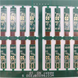 Customized Rigid Flex Pcb BGA Stackup 8 Layer 0.35mm Pitch On For AI Equipment