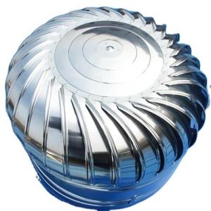 Air Driven Stainless Steel Wind Driven Roof Top Turbine Fan for Optimal