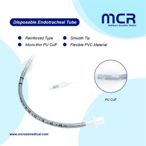 China EO Sterilization Reinforced Endotracheal Tube For Hospotal on sale