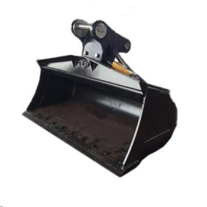 90 Degree Rotating Excavator Bucket Tilting For Mini 5 Ton Excavator boom arm