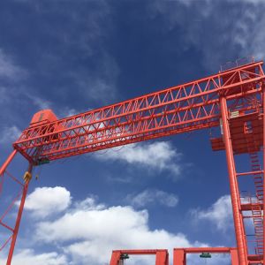 Bridge Erecting Launching Crane , 200T Double Girder Gantry Crane