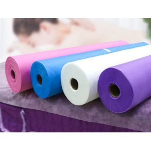 Disposable Bed Sheets Pads Roll Pp Nonwoven For Examination Spa Traveling