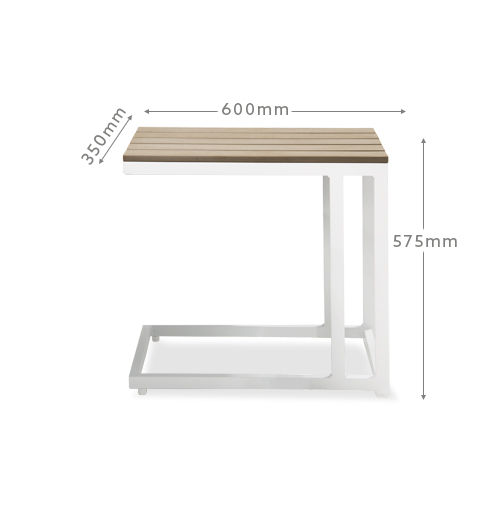 Modern Design Style Aluminum Patio Furniture Set with Adjustable Table and Dining Set