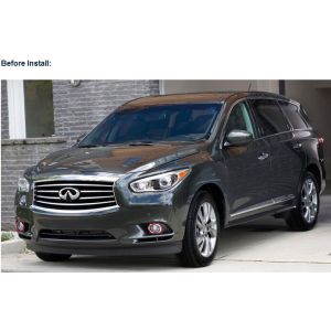 Infiniti M series front fog lights led car light replacements DRL daylight