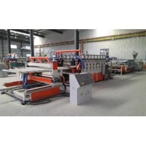 WPC Foam Board Machine With Emboss Machine And Sanding Machine