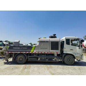 Used Zhonglian 10022 Diesel Concrete Line Pump – 129KW | 100M³/H Productivity |