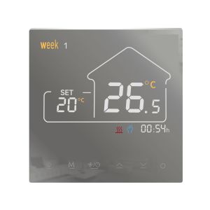 Wifi Tuya Smart Thermostat Touch Screen Seven Day Weekly Programmable