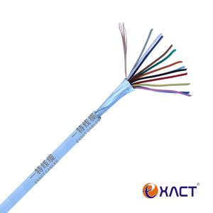 LSF Insulation and Jacket Alarm Cable 12x0.22mm2 Shielded Stranded with Drain