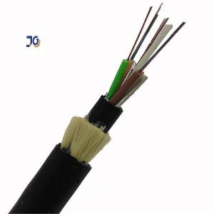 China Mini Span 100m ADSS Single Jacket Armoring 24 48 72 Core Fiber Optical Cable For Aerial on sale