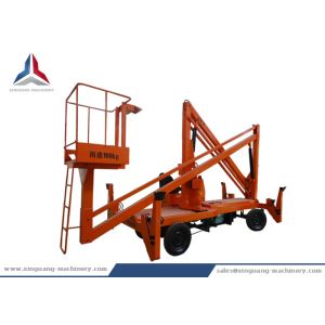 Diesel Power Mobile Crank Arm Lift Platform with 10m Working Height