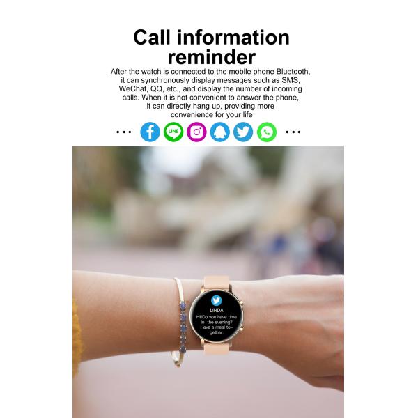 Hot Selling High Quality HW36 Bluetooth Call Smart Watch