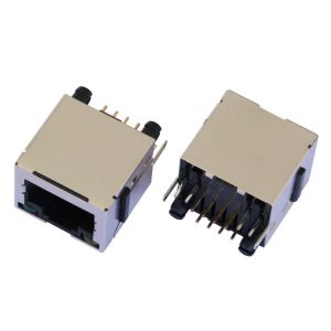 XRJV-S-01-8-8-2 No Magnetic Vertical 8P8C RJ45 Female Connector LPJE653B56NL
