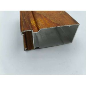 Windows are made using aluminum profiles that are custom-designed through