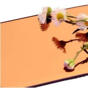 0.3mm Thickness Mirrored Aluminum Composite Panel Max Width 2000mm