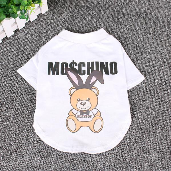 Quality Breathable Cotton Dog Wearing Clothes Black White S M L XL XXL wholesale