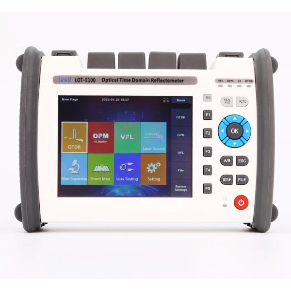 Quality 3 Time OTDR LOT5100 MINI Fiber Tester Equipment for FTTH Optical Time Fiber Cable Handle wholesale