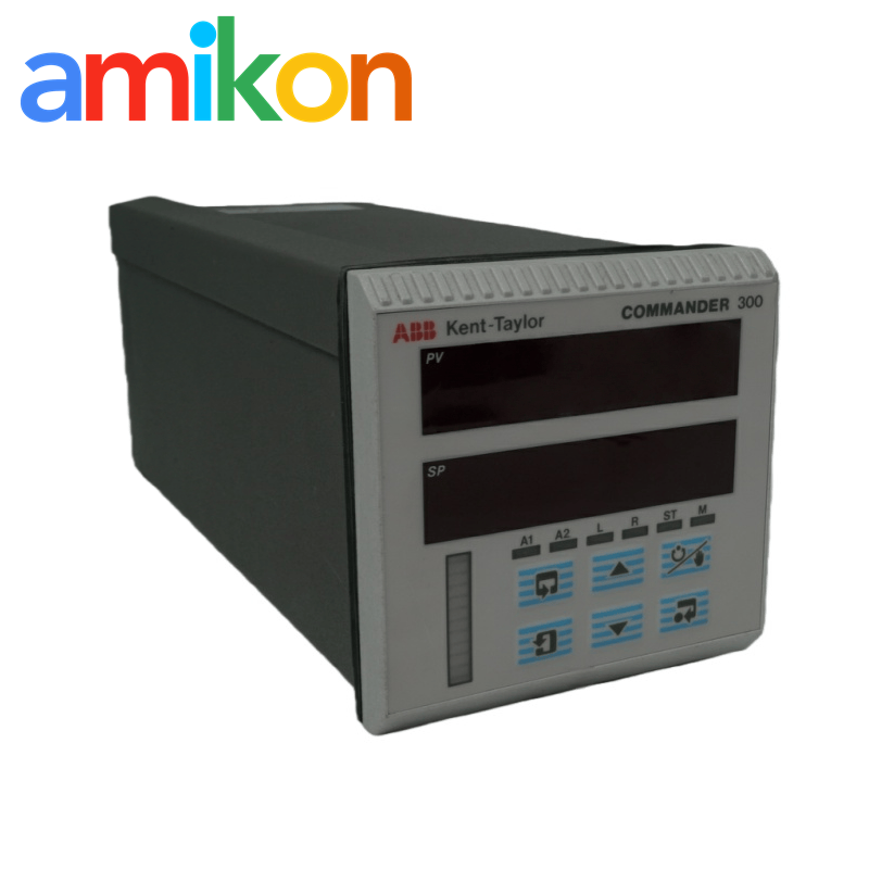 ABB C300/0010/STD Commander 300 Universal Process Controller with 1/4-DIN