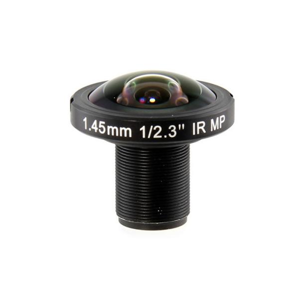 Quality 1/1.8" 1/2.3" 1.45mm 10Megapixel S mount M12 190degree Fisheye Lens for IMX178 IMX226, Drone UAV 360VR lens wholesale