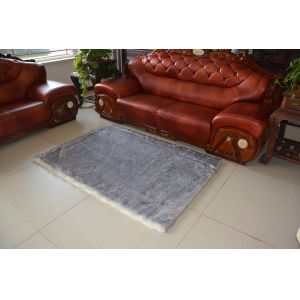Wool/ Fleece Shaggy Carpet - Polyester Rug- Noble and classic Fox color 1700g