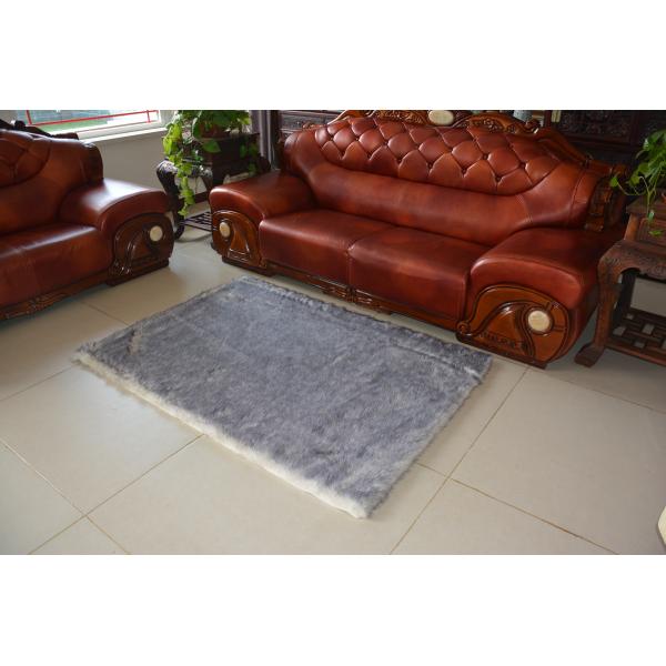 Wool/ Fleece Shaggy Carpet - Polyester Rug- Noble and classic Fox color 1700g