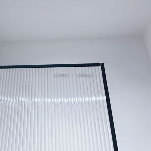 Bathroom and Living Room Tempered Glass Fixed Shower Screen with Elegant Moru