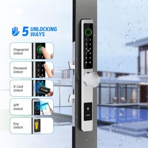 Anti Theft TTlock Smart Lock Fingerprint Smart Door Lock For Apartment