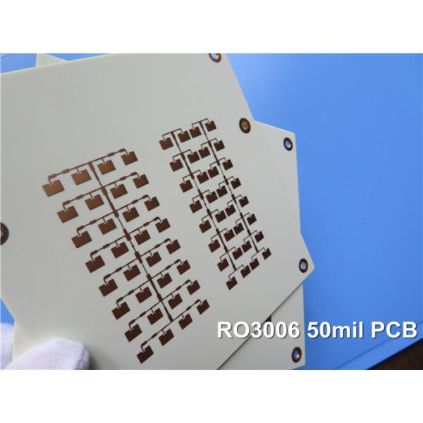 Rogers RO3006 RF Printed Circuit Board 2-Layer Rogers 3006 50mil 1.27mm