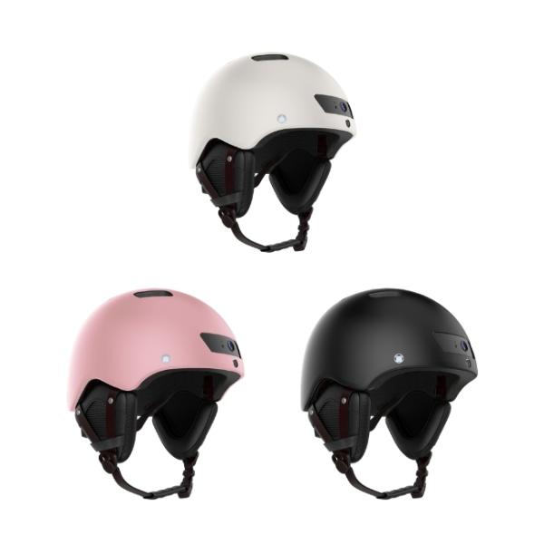 Female PC EPS Grey Smart Safety Helmet IPX5 For Bike Touring