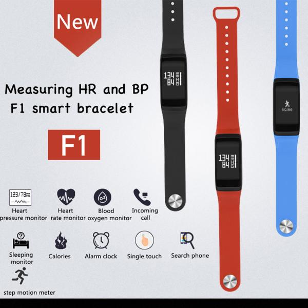 90mAh F1 Blood Pressure Smartwatch T500 Smart Watch IP67 For Apple Android Huami