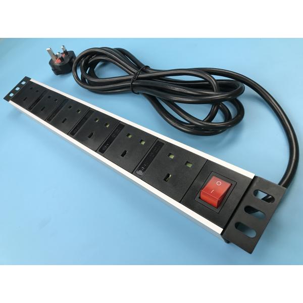 Quality 250V 6 UK Jack Multiple Outlet Power Bar With 2m Cable Smart Six British Socket wholesale